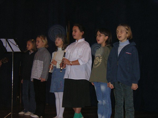 Vánoční besídka 2003