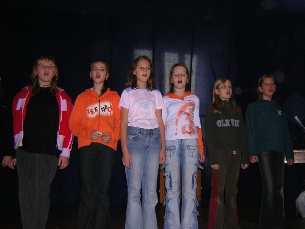 Vánoční besídka 2004