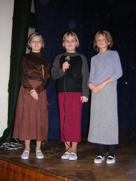 Vánoční besídka 2004
