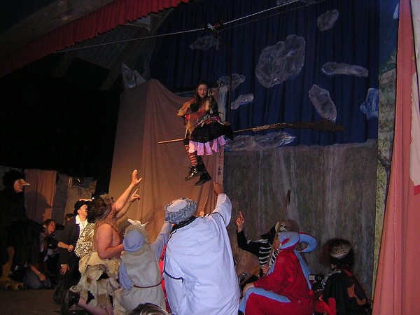 Malá čarodějnice Těchonice 2005