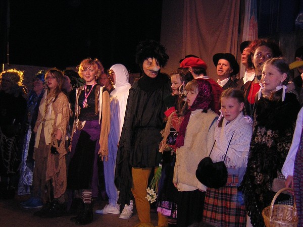 Malá čarodějnice Těchonice 2005