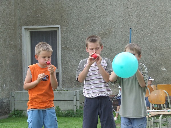 Zábavné odpoledne 5. ročníku 2006