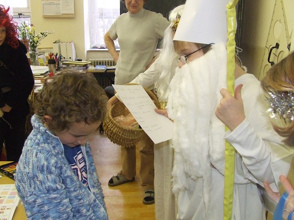 Mikuláš ve škole 2007