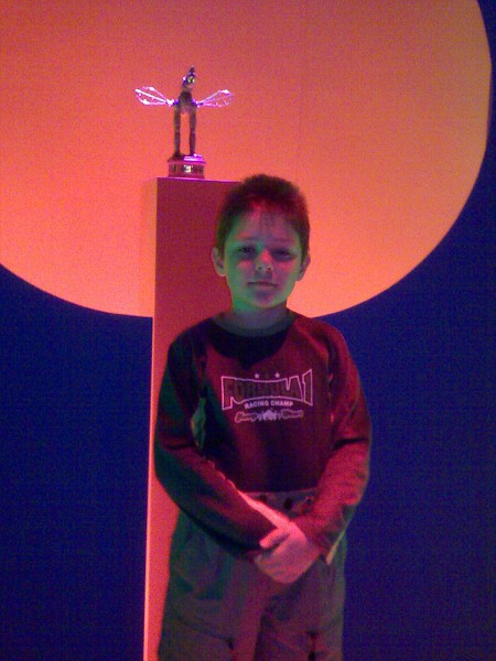 Radek Šefrna ve Zlatém oříšku 2007