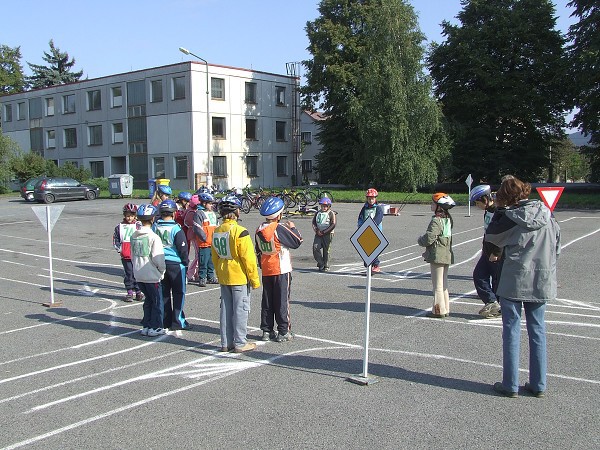 Dopravní hřiště 23. 9. 2008