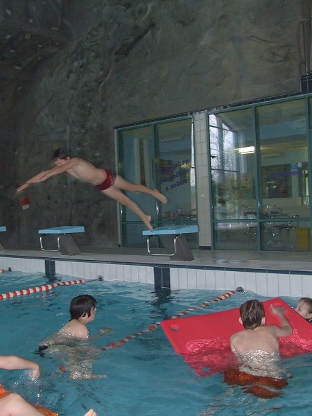Plavecký výcvik 15. 4. 2008