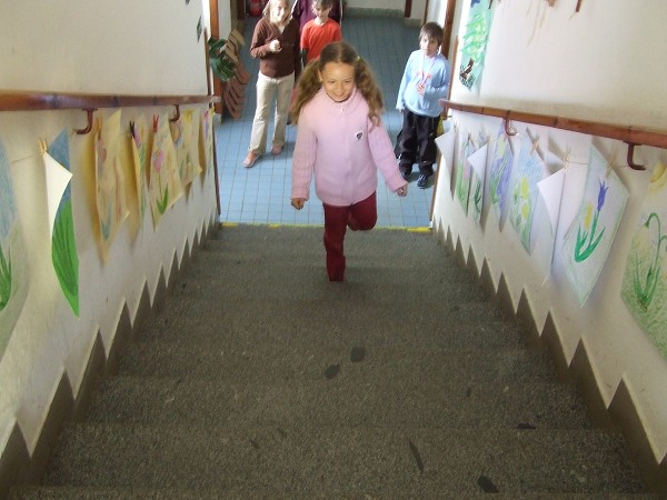 Běh do schodů  24. 4. 2009