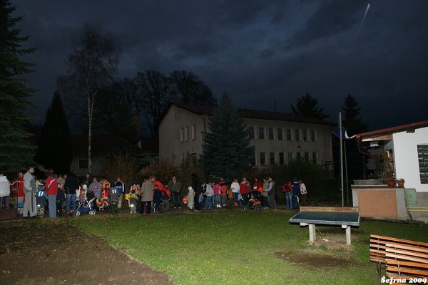 Lampiónový průvod 17. 11. 2009