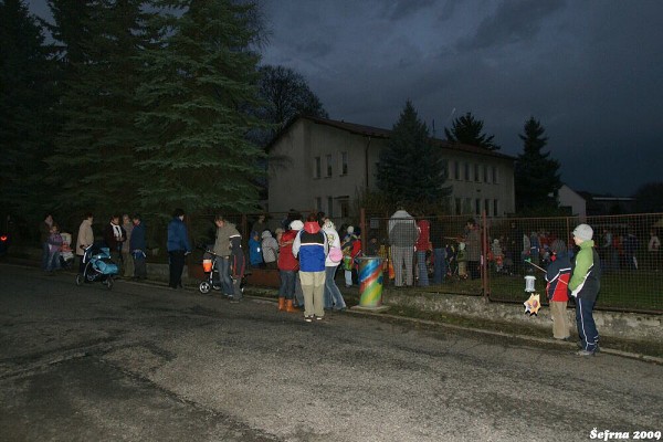 Lampiónový průvod 17. 11. 2009