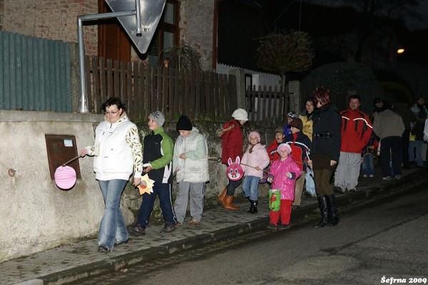 Lampiónový průvod 17. 11. 2009