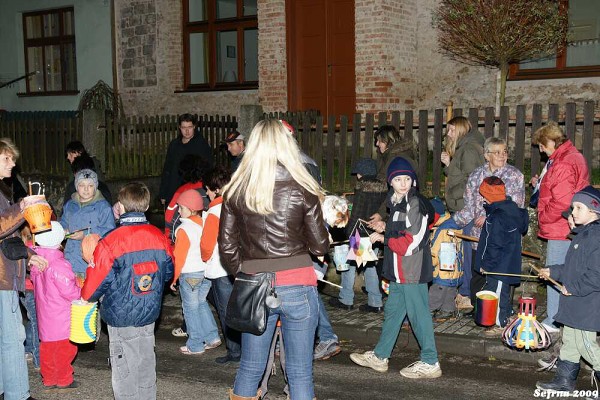 Lampiónový průvod 17. 11. 2009