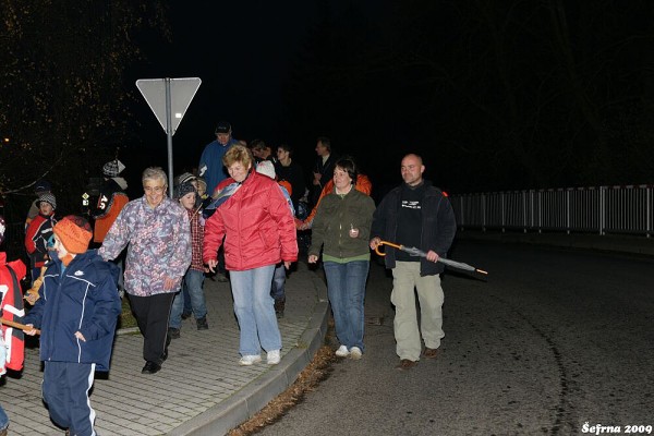 Lampiónový průvod 17. 11. 2009