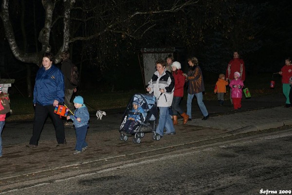 Lampiónový průvod 17. 11. 2009
