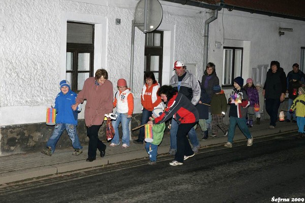 Lampiónový průvod 17. 11. 2009