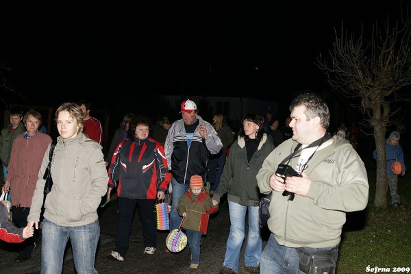 Lampiónový průvod 17. 11. 2009