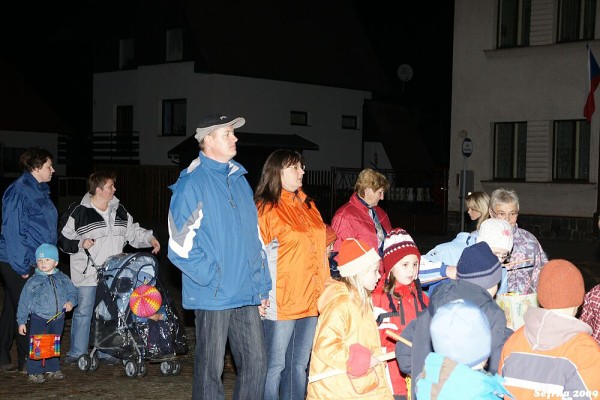 Lampiónový průvod 17. 11. 2009