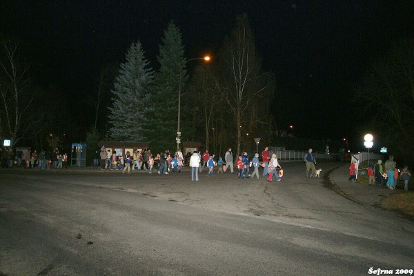 Lampiónový průvod 17. 11. 2009