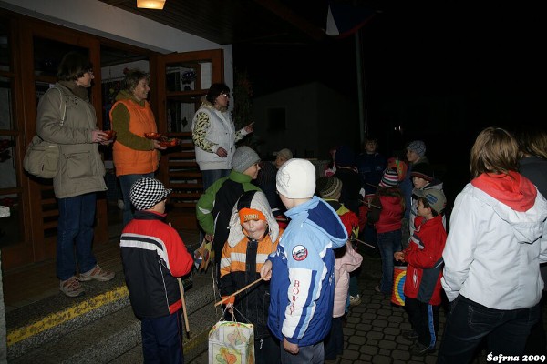 Lampiónový průvod 17. 11. 2009