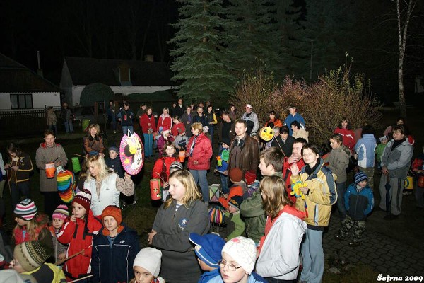 Lampiónový průvod 17. 11. 2009