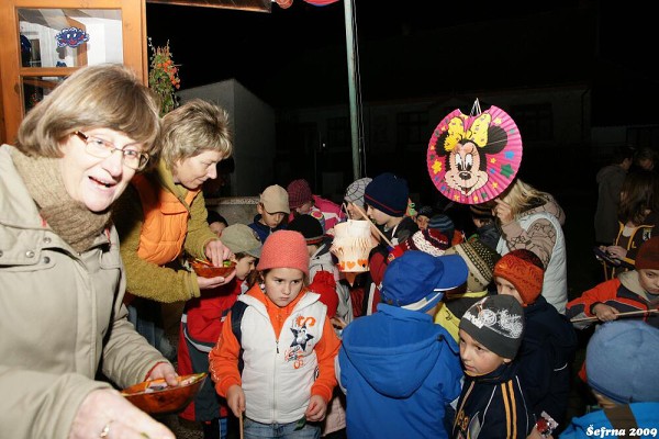 Lampiónový průvod 17. 11. 2009