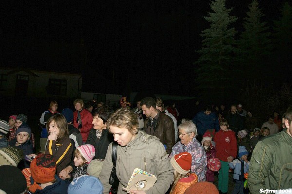 Lampiónový průvod 17. 11. 2009