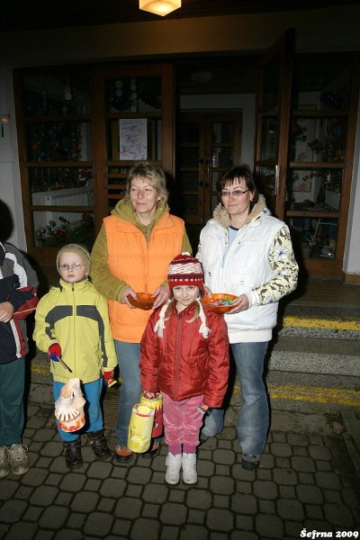 Lampiónový průvod 17. 11. 2009