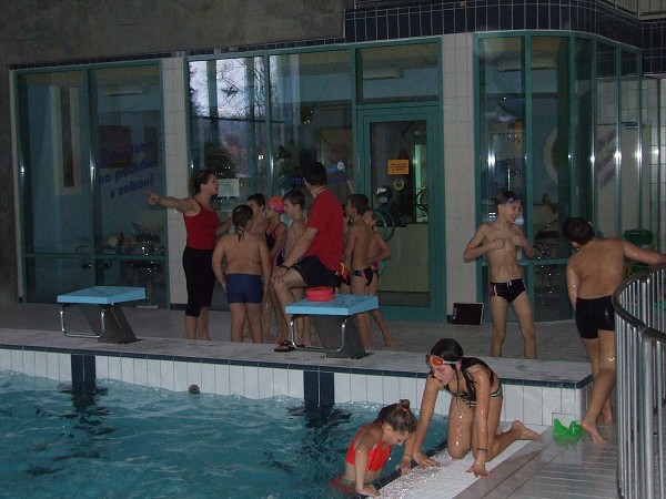 Plavecký výcvik 15. 12. 2009