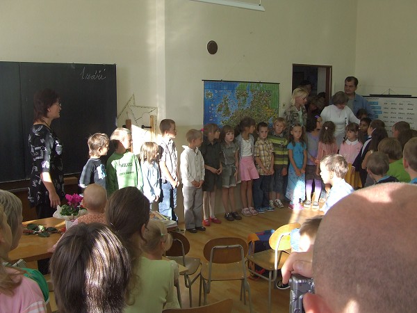 První školní den 1. 9. 2009