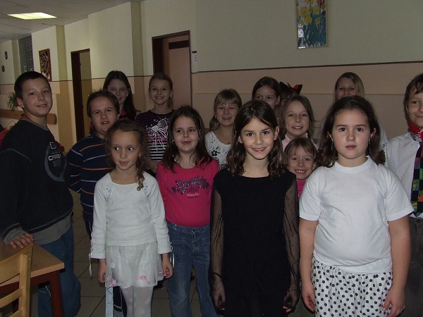 Vystoupení dramat. kroužku 13. 1. 2010