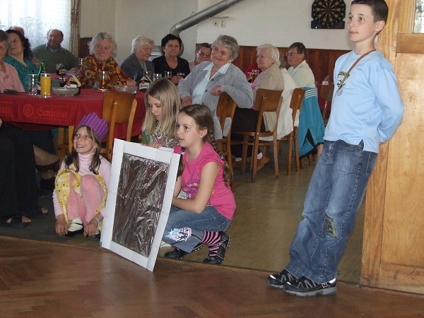 Vystoupení v Čejkovech 24. 4. 2010