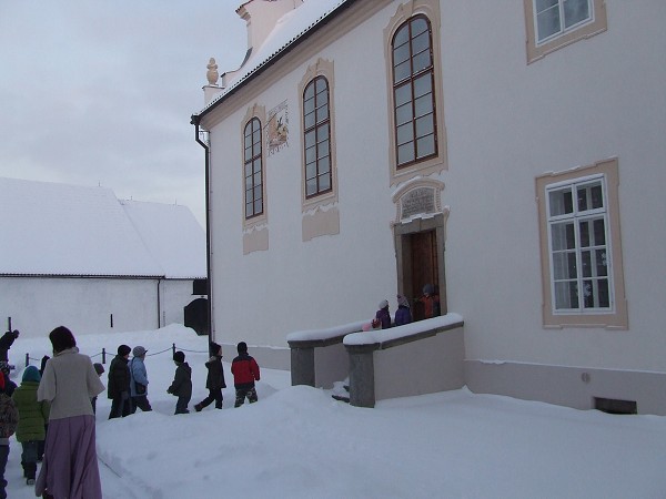 Návštěva zámku 16. 12. 2010