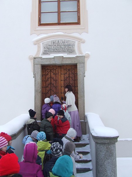 Návštěva zámku 16. 12. 2010