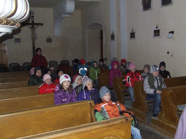 Návštěva zámku 16. 12. 2010