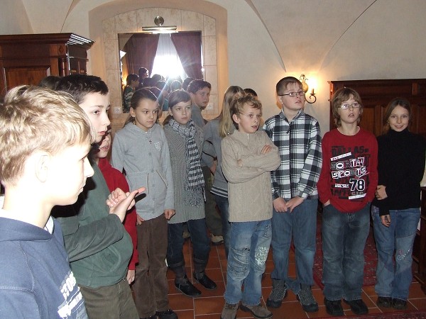 Návštěva zámku 16. 12. 2010