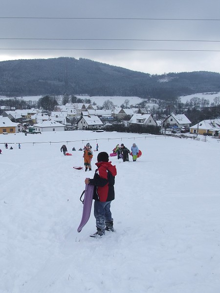 Sáňkování 28. 1. 2011