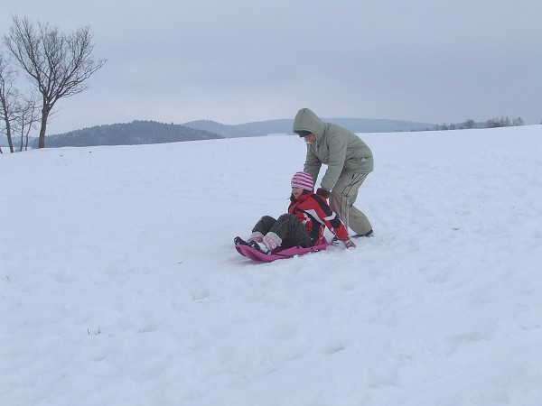 Sáňkování 28. 1. 2011
