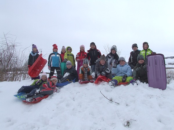 Sáňkování 28. 1. 2011