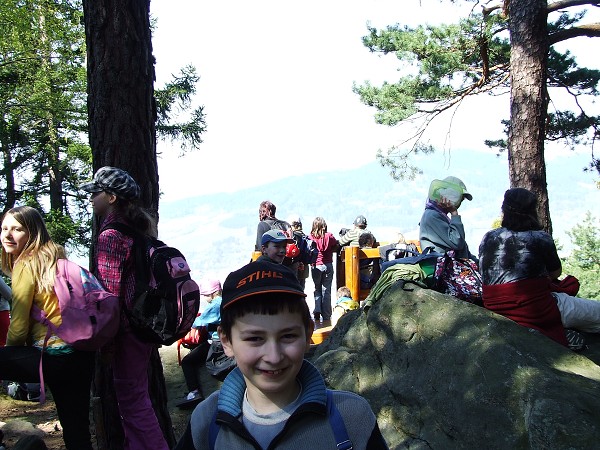 Výlet na kopec Kalovy 19. 4. 2011