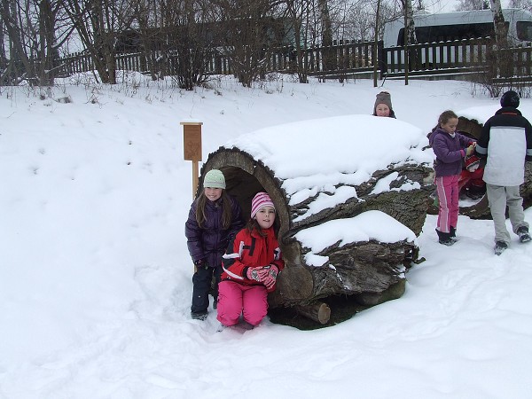 Hurá na sněžnice 8. 2. 2012