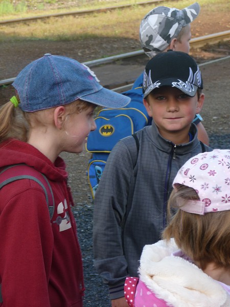 Prvňáci na poště 12. 6. 2012