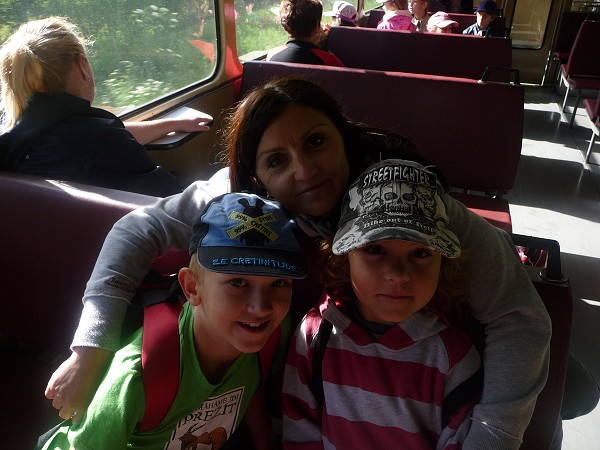 Prvňáci na poště 12. 6. 2012