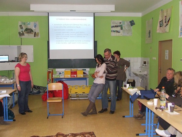 Školení první pomoci 5. a 6. 4. 2012