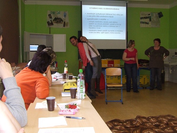 Školení první pomoci 5. a 6. 4. 2012