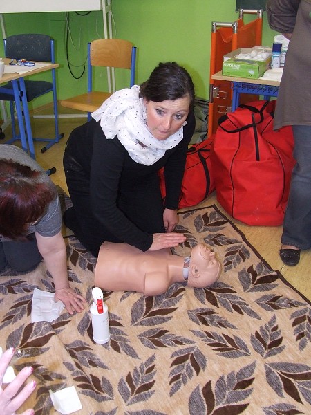 Školení první pomoci 5. a 6. 4. 2012