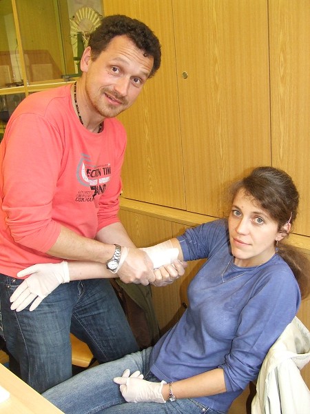 Školení první pomoci 5. a 6. 4. 2012