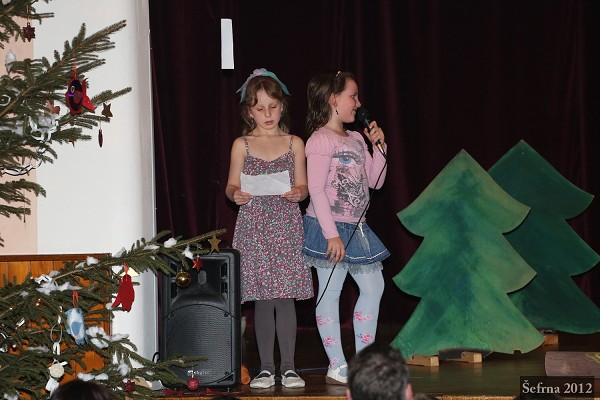Vánoční besídka 14. 12. 2012