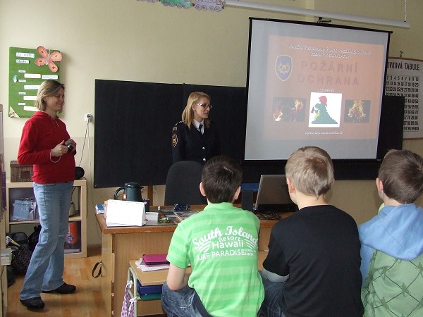 Beseda s hasiči 21. 2. 2013