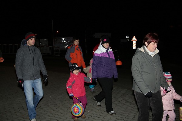 Lampiónový průvod 15. 11. 2012
