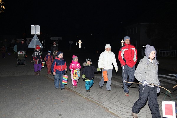 Lampiónový průvod 15. 11. 2012
