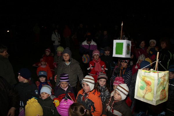 Lampiónový průvod 15. 11. 2012